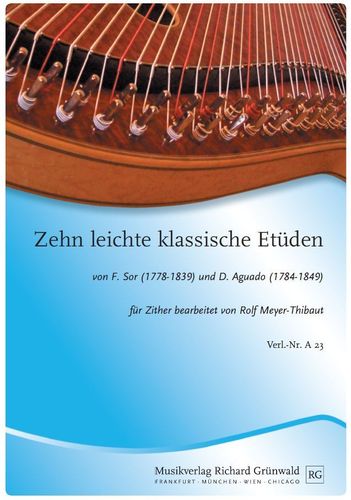 Rolf Meyer-Thibaut - Zehn leichte klassische Etüden