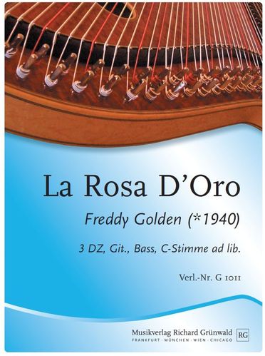 Freddy Golden - La Rosa D'Oro (3 DZ, Git., Bass, Mel. ad lib.)