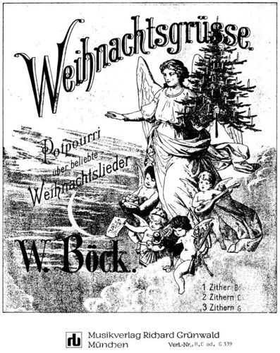 W. Böck - Weihnachtslieder Potpourri für 3 DZ