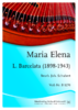 Lorenzo Barcelata (Bearb. Johannes Schubert) - Maria Elena