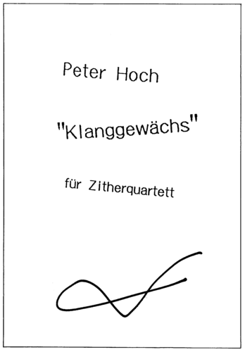 Peter Hoch - Klanggewächs