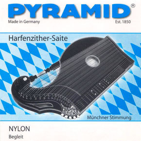 Pyramid 604/40 Harfenzither Nylon 40-saitig